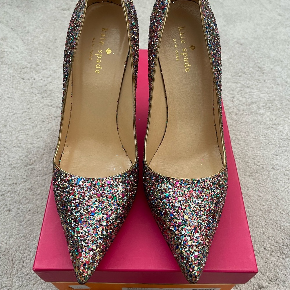 Kate Spade Licorice Too Multicolor Glitter